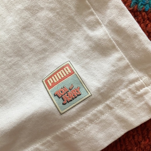 Puma Tom & Jerry Kid's Short-Sleeved Shirt - Picture 5 of 7